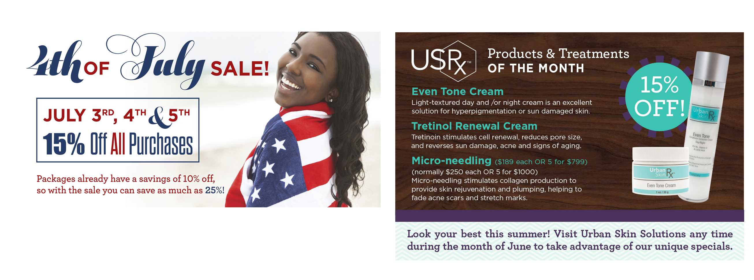 Urban Skin Solutions Ad